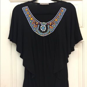 Cute Beaded Blouse